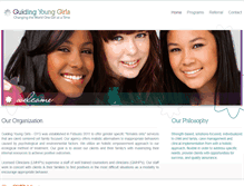 Tablet Screenshot of guidingyounggirls.com